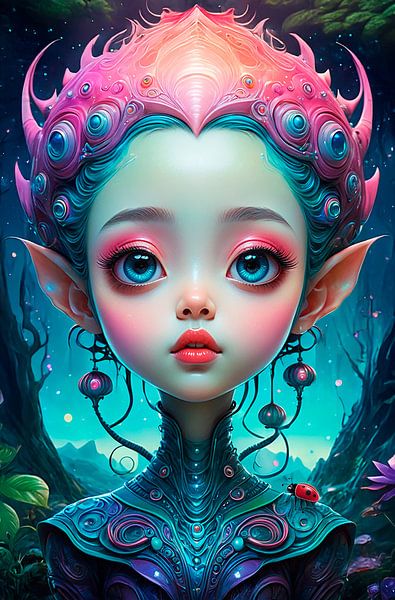 Alien Girl... von Ans Bastiaanssen