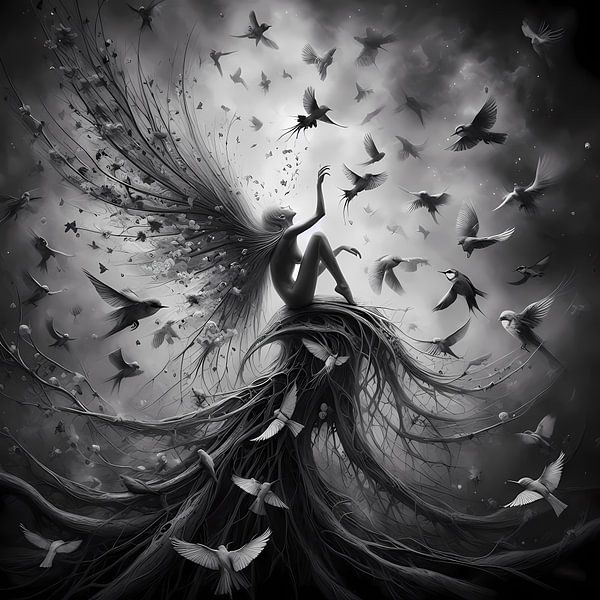 La nature à l'agonie - Le cri de détresse d'une fée par ButterflyPix