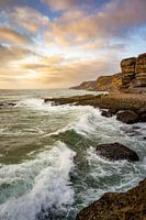 Sunset west coast Portugal