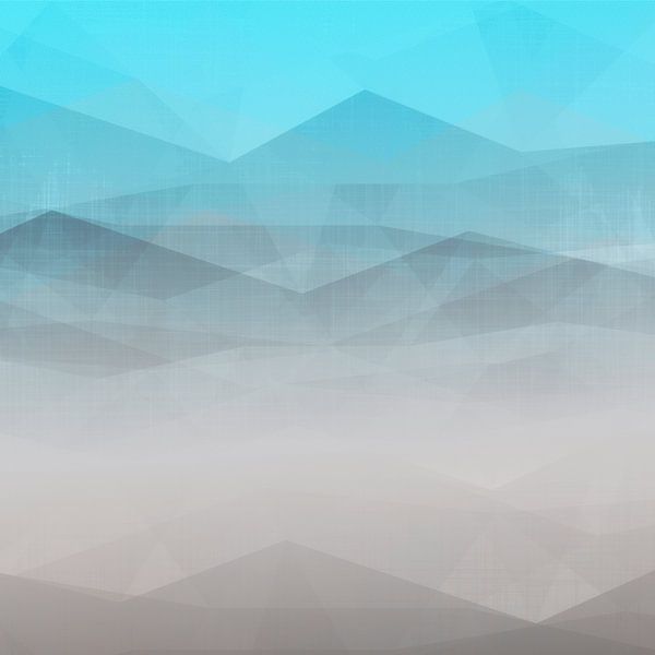 Morgennebel in den Bergen von FRESH Fine Art