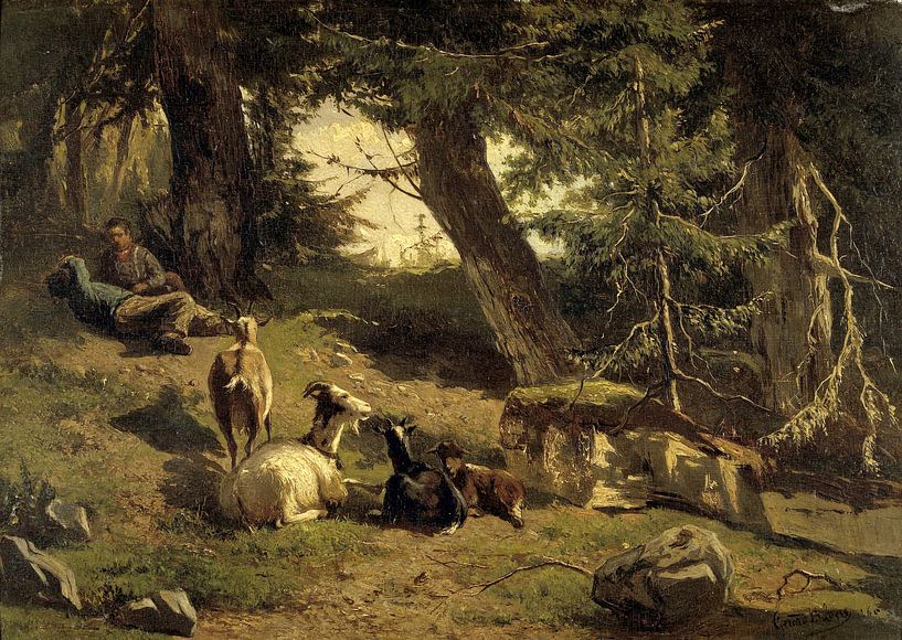 Paysage suisse, Gerard Bilders par Des maîtres magistraux