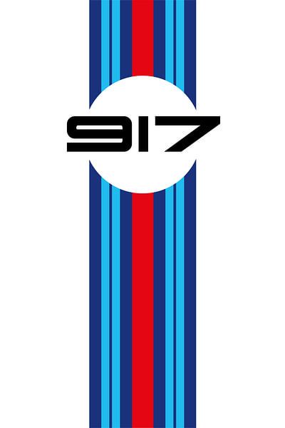 917 Martini Racing Design von Theodor Decker