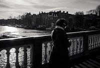 Schwarz-Weiß Amsterdam