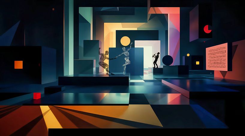 The Sound of Space: A Dance in Light van Arjen Roos