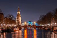 Montelbaan tower from St Anthony's lock