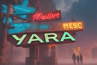 Nameplate Neon Yara