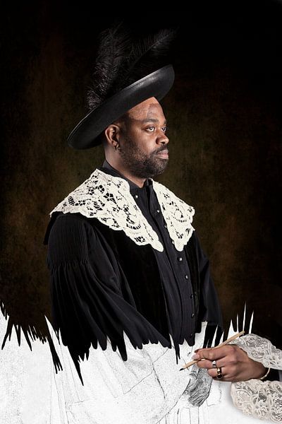 Painting a Dutch Rembrand by Carola Kayen-Mouthaan