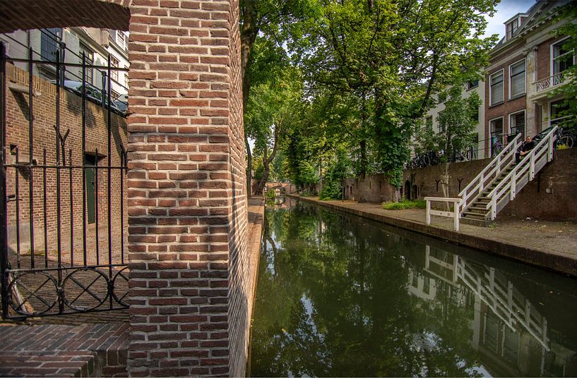 Neuer Graben in der Sommersonne von Verliefd op Utrecht