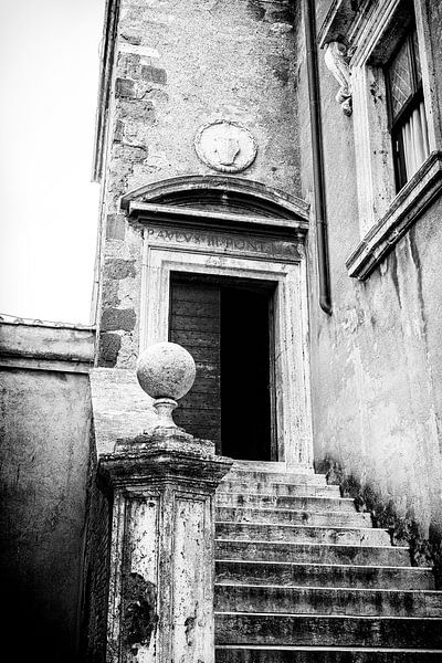 Monumental Staircase of Castel Sant'Angelo, Rome | Travel Photography by Diana van Neck Photography