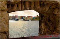 Blick auf Riffort Curaçao