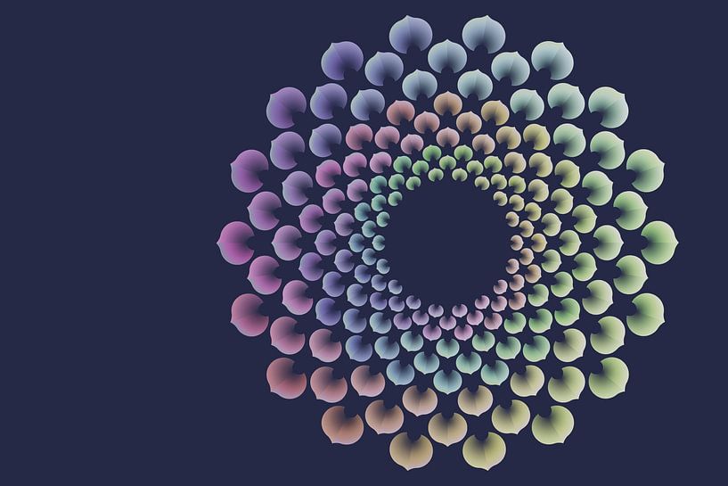 Pétales par Henk Schellekens