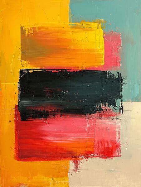 Colorée, moderne et abstraite par Studio Allee