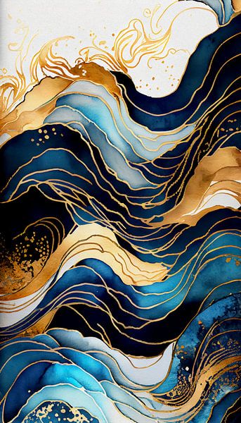 Undulating Forms van Whale & Sons