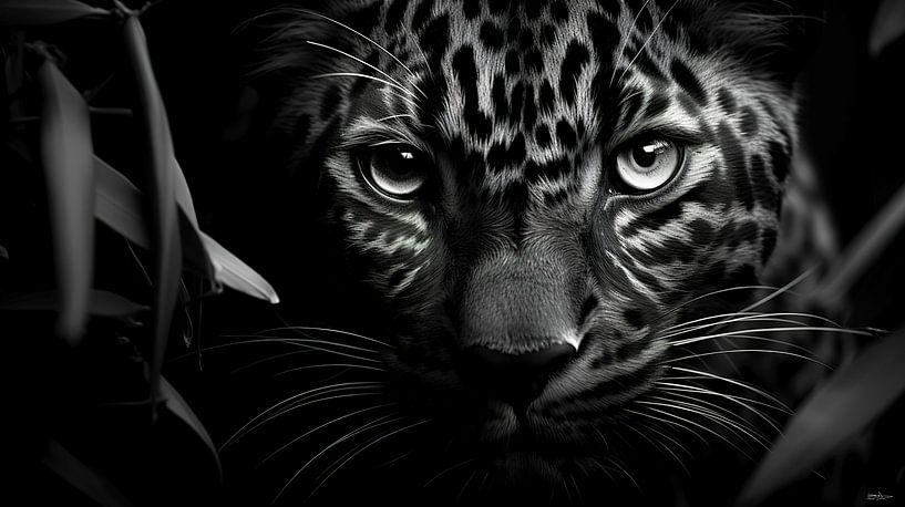 wildlife in black and white by Gelissen Artworks