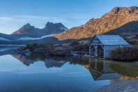 Sonnenaufgang im Cradle Mountain NP in Tasmanien