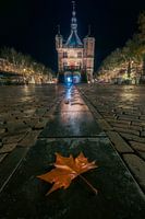 The Waag in Deventer during the autumn