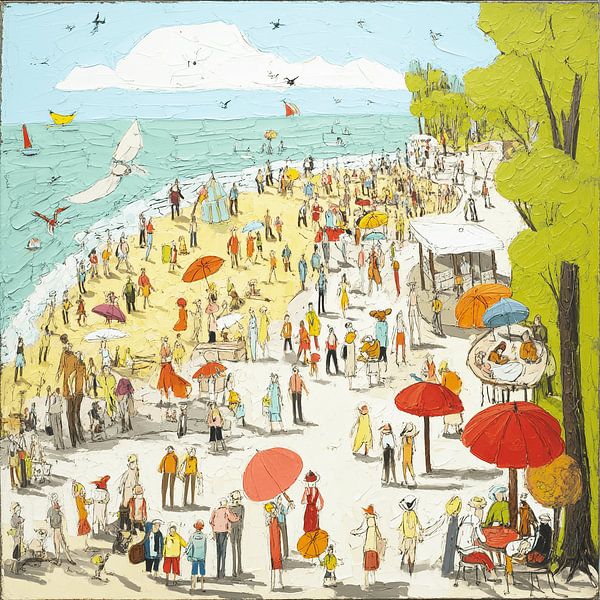 Ein Tag am Strand von Karina Brouwer