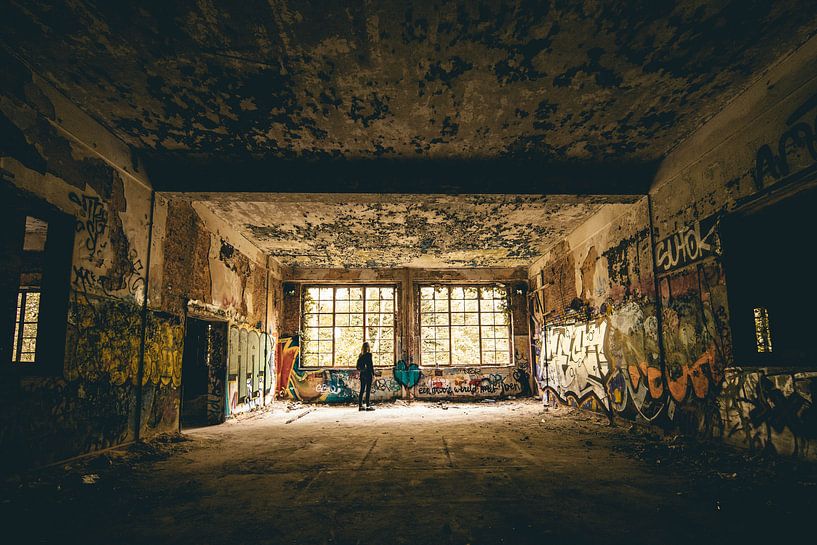 Urbanisme : exploration des bâtiments abandonnés Belgique par Peter Haastrecht, van