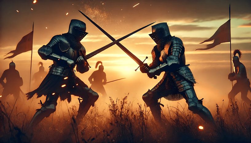 Epische Ritterschlacht von Pixelbull Design