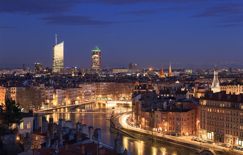 Bonne soirée Lyon par Sander van der Werf