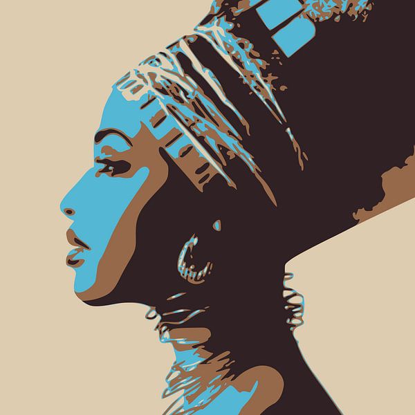 Ägyptische Kopfbedeckung von Harry Hadders Design