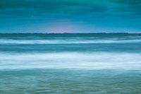 Avondzee op Ameland met zicht op Terschelling