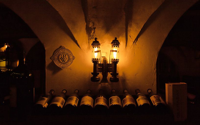 Schloss Weinkeller von Saranda in t Veld Fotografie