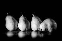 Stilleben mit Birnen