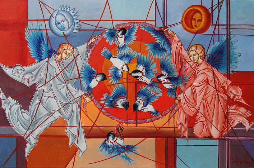 Enttäuschte Chickadees von Irina Corduban