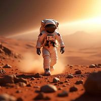 First human on Mars