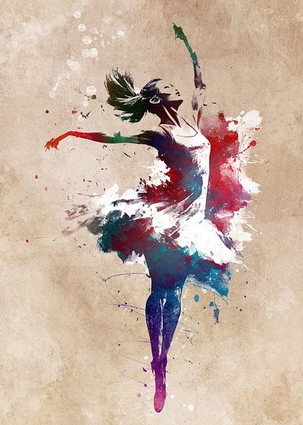 Ballett-Tänzerin #Ballett von JBJart Justyna Jaszke