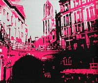 Utrecht Domtoren roze