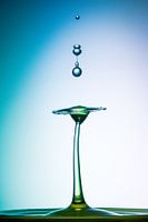 Vallende/botsende druppel