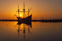 Historic ship the Halve Maen - VOC