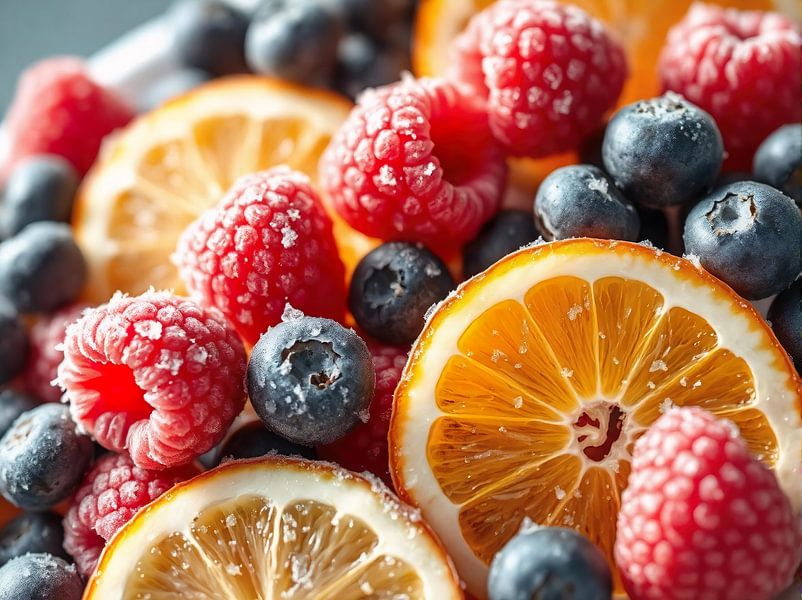 Splendeur des fruits par Retrotimes