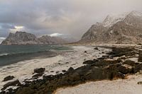 Strand von Uttakleiv auf den Lofoten