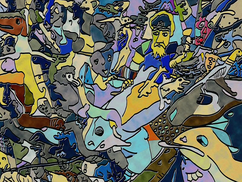 Una costruzione particolare ... a special construction by Henk van Os