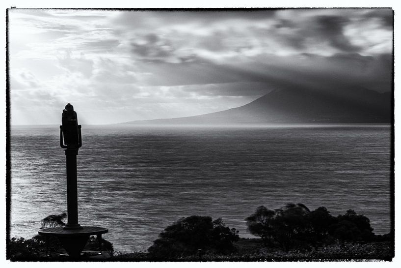 Sonnenaufgang Botanischer Garten St. Eustatius von Marco Linssen