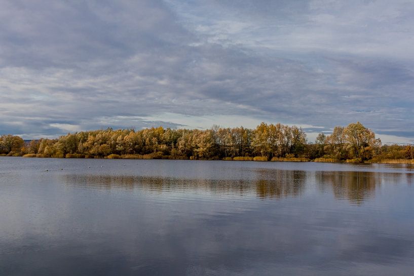 Tour d'automne autour du lac Kiessee dans la belle ville de Bad Salzungen par Oliver Hlavaty