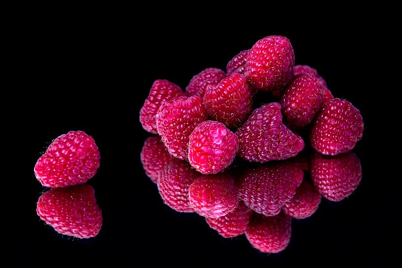 Raspberry Still Life by Angelika Stern