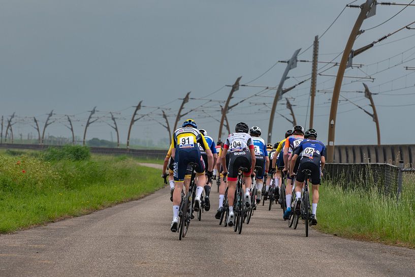 Radrennen Betuwepad entlang der Betuwe-Linie von René von Hout