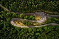Route sinueuse à travers la Forêt-Noire