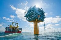 Offshore high voltage station