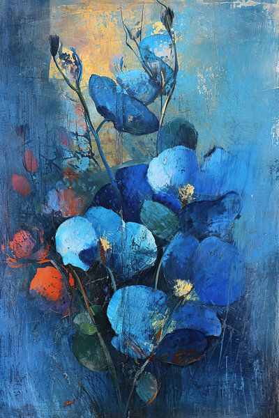 Flowers | Abstract Flowers by Eye catching paintings