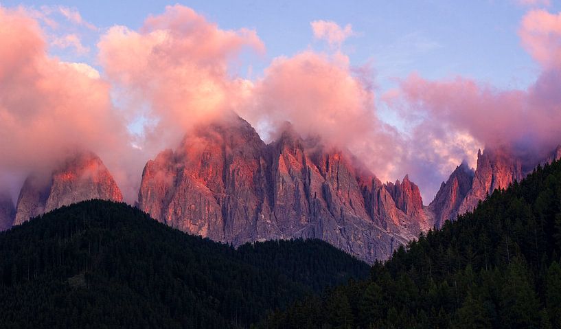 Brennende Felsen von Ben van Sambeek