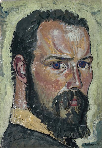 August Babberger - Autoportrait (1911) par Peter Balan