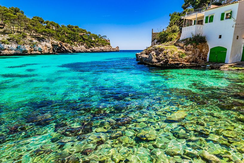 Cala Santanyi eine malerische Bucht im Süden von Mallorca von Alex Winter