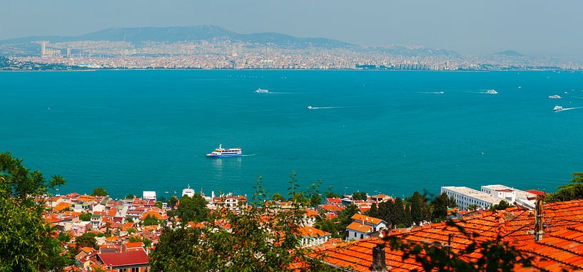 Panoramablick auf den Bosporus-Kanal von Yevgen Belich