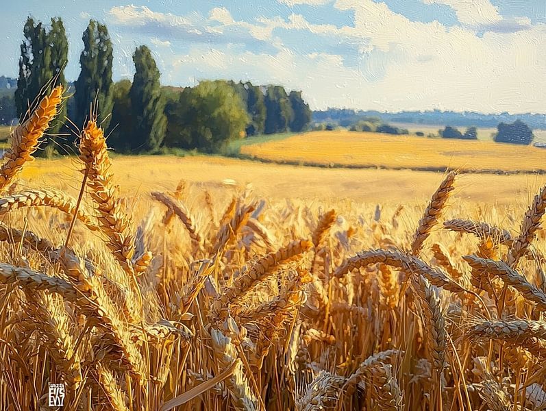 Limburger Chorlandschaft von PixelPrestige