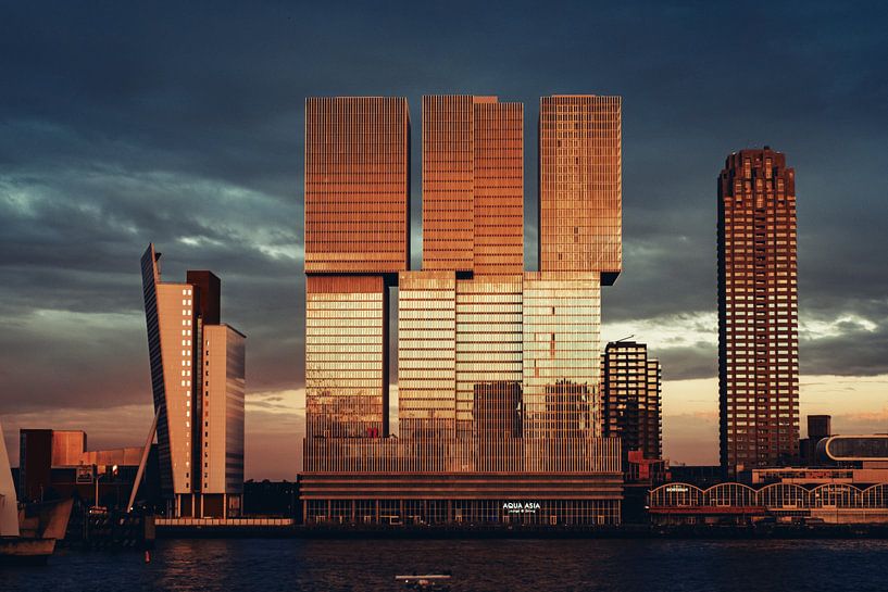 Skyline Kop van Zuid von Maarten Mooijman